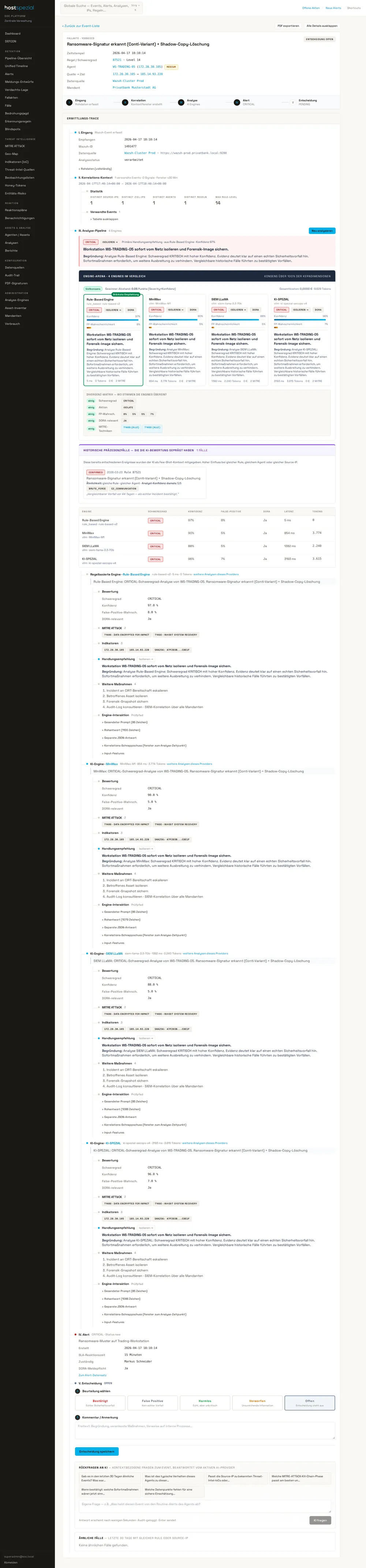 Fallakte: kompletter Ransomware-Vorfall als strukturierte Akte