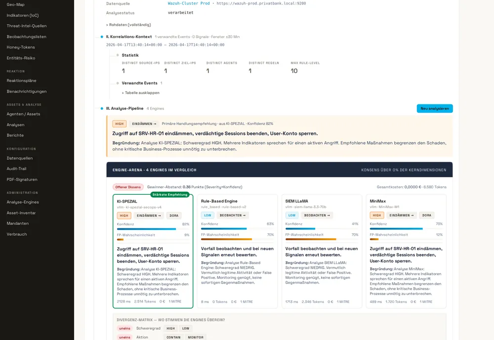 Engine-Arena: Dissens triggert Analysten-Review